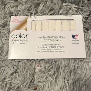 NEW in Package Color Street Nail Strips - Swiss and Tell